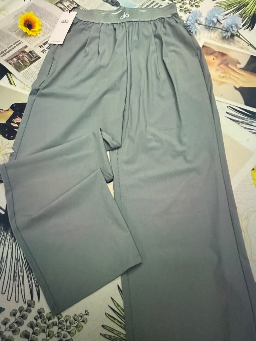 ALO Pant, XS, Grey Steel